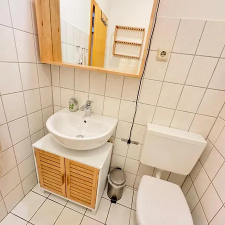 Bleibe Am Kirchhof 公寓 奎德林堡